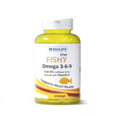 Omega 3-6-9 Fish Oil Capsules – Heart, Brain & Joint Health Supplement Bio Life