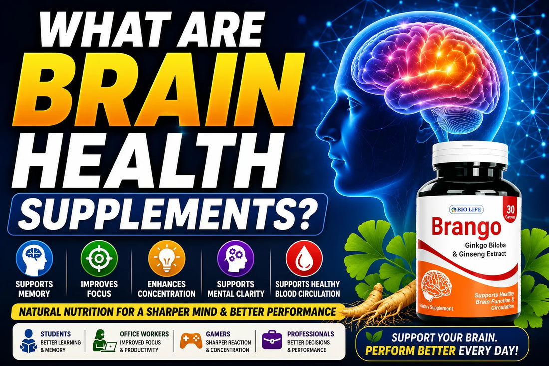 Best Brain Health Supplements in Pakistan – Complete Guide for Memory & Focus (BioLife Brango)