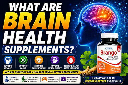 Best Brain Health Supplements in Pakistan – Complete Guide for Memory & Focus (BioLife Brango)