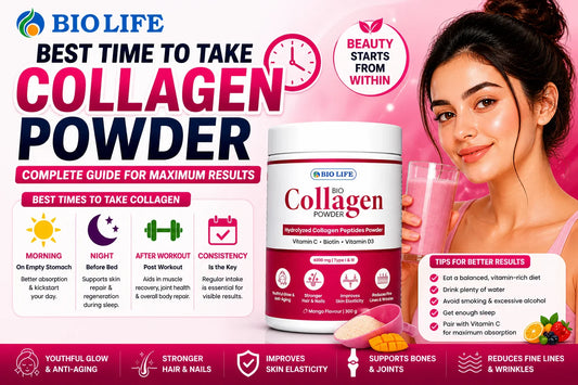 Best Time to Take Collagen Powder – Complete Guide for Maximum Results in Pakistan