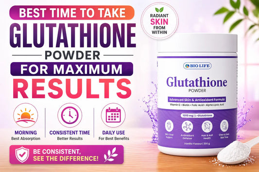 Best Time to Take Glutathione Powder for Maximum Results in Pakistan