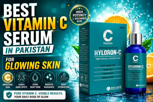 Best Vitamin C Serum in Pakistan for Glowing Skin (BioLife Hyloron-C)