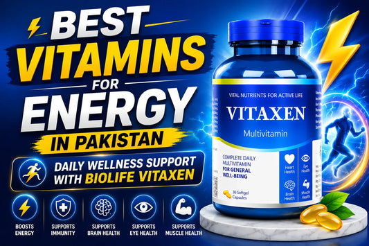 Best Vitamins for Energy in Pakistan – Daily Wellness Support with BioLife Vitaxen