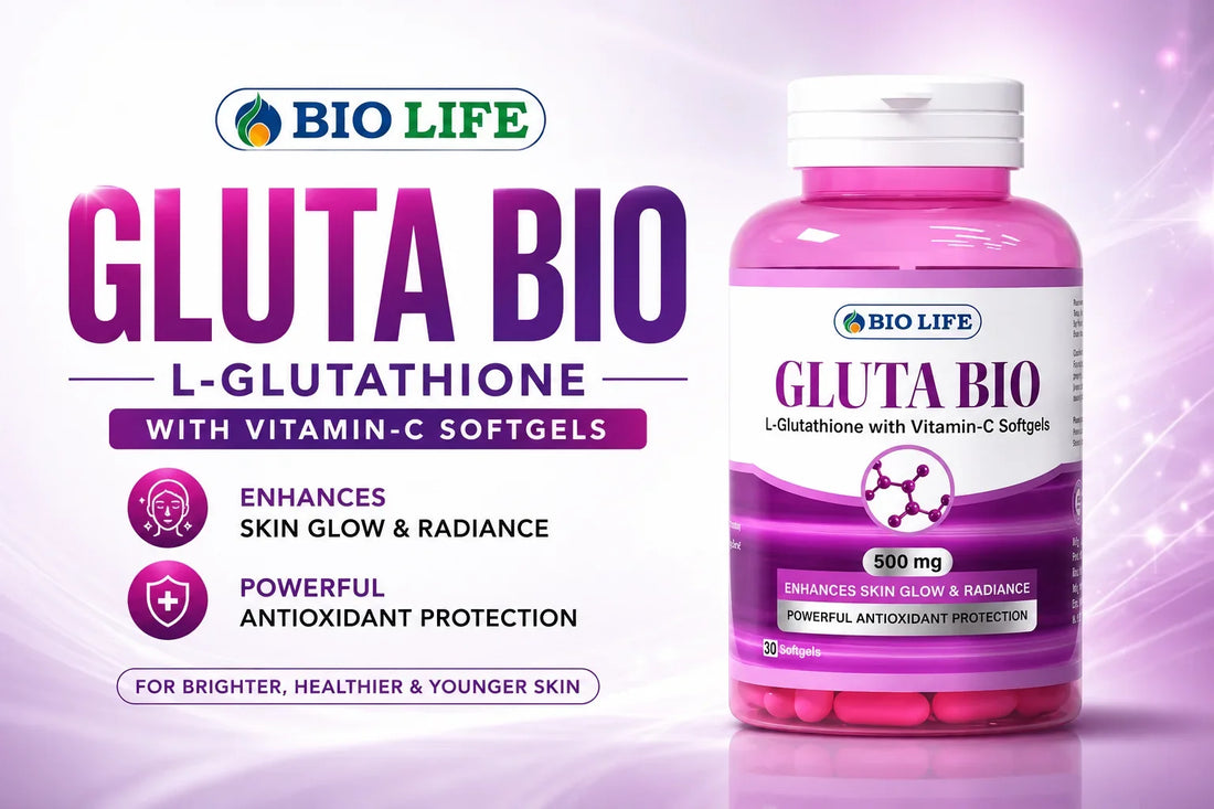 BioLife Glutathione Softgels: Best Glutathione Supplement in Pakistan for Skin Whitening & Anti-Aging