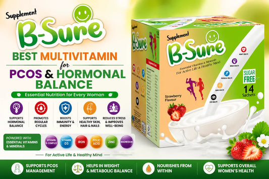 B-Sure Sachets: Best Multivitamin for PCOS and Hormonal Balance Bio Life