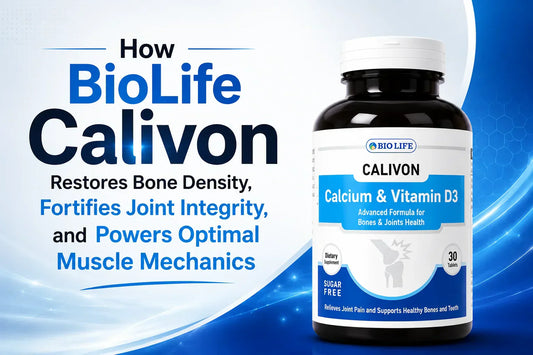 How BioLife Calivon Restores Bone Density, Fortifies Joint Integrity, and Powers Optimal Muscle Mechanics Bio Life
