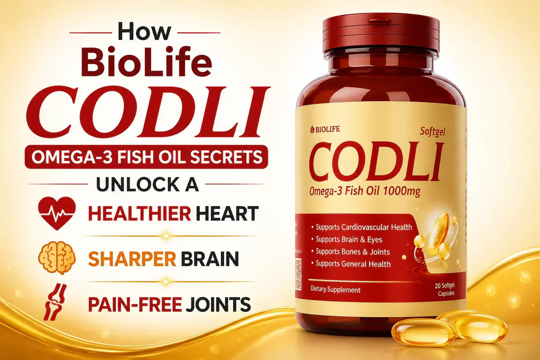 How BioLife CODLI Omega-3 Fish Oil Secrets Unlock a Healthier Heart, Sharper Brain, and Pain-Free Joints