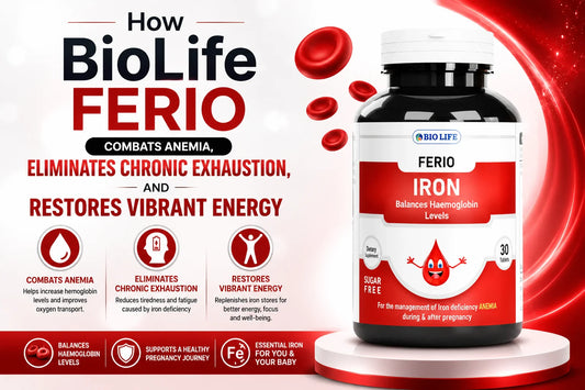 How BioLife Ferio Combats Anemia, Eliminates Chronic Exhaustion, and Restores Vibrant Energy Bio Life