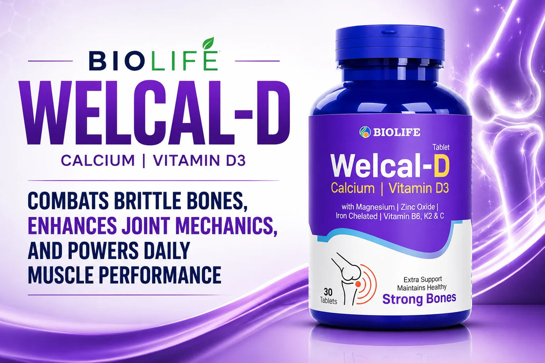 How BioLife Welcal-D Combats Brittle Bones, Enhances Joint Mechanics, and Powers Daily Muscle Performance