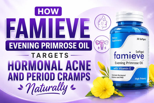 How Famieve Evening Primrose Oil Targets Hormonal Acne and Period Cramps Naturally Bio Life