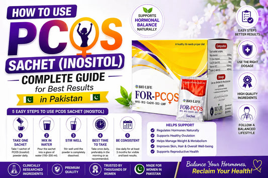 How to Use PCOS Sachet (Inositol) – Complete Guide for Best Results in Pakistan