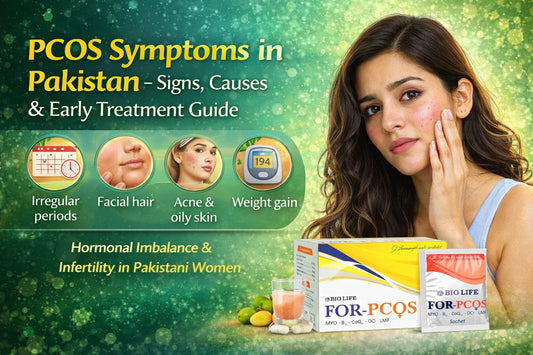 PCOS Symptoms in Pakistan – Signs, Causes & Early Treatment Guide