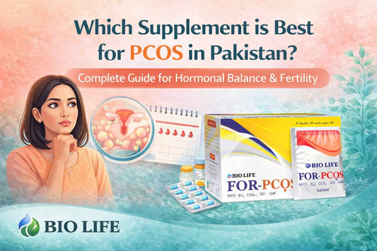 Which Supplement is Best for PCOS in Pakistan? Complete Guide for Hormonal Balance & Fertility