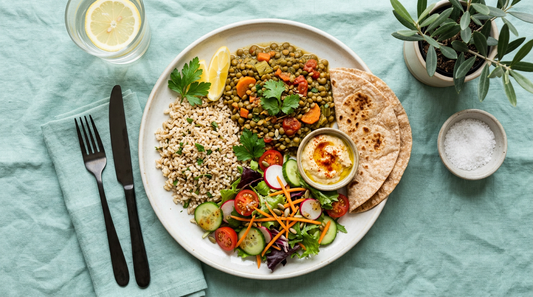 PCOS and insulin resistance balanced meal