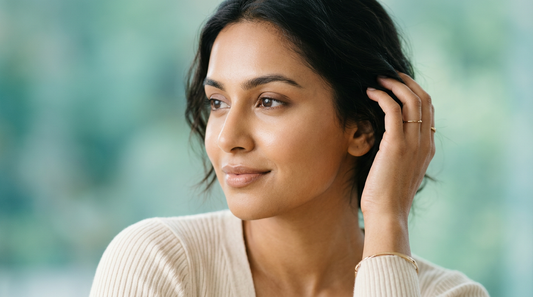 PCOS acne and hair loss skin health