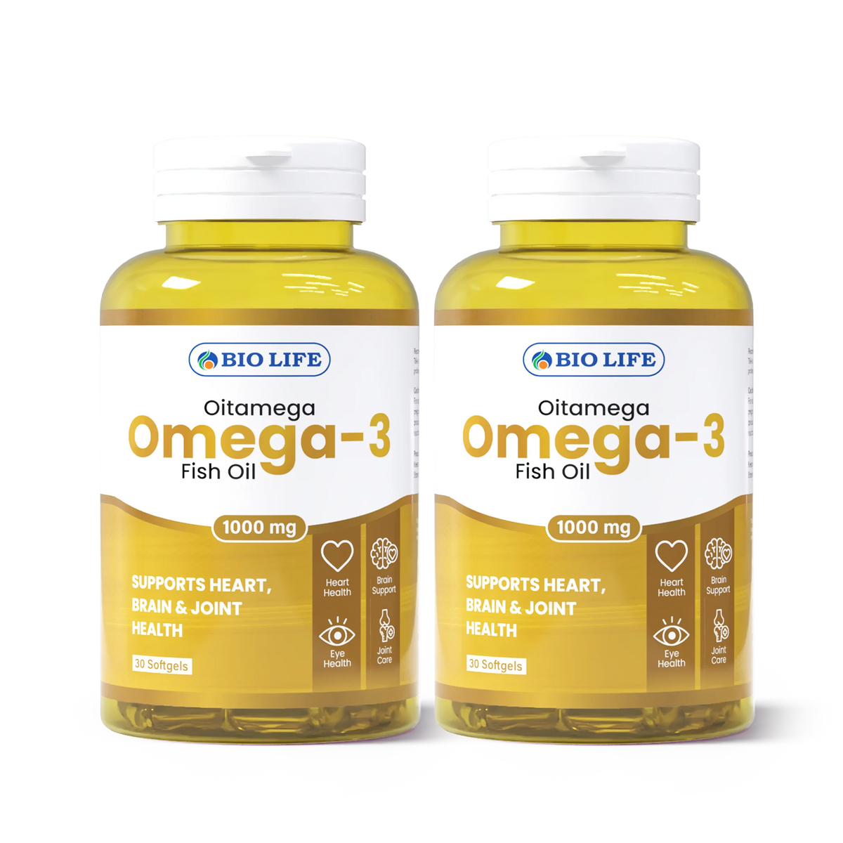 Biolife Omega-3 Fish Oil 1000mg | Heart, Brain & Joint Support Bio Life
