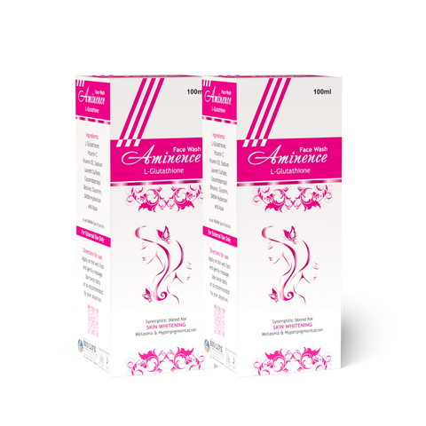Aminence Face Wash – Vitamin C & Glutathione Face Cleanser Bio Life