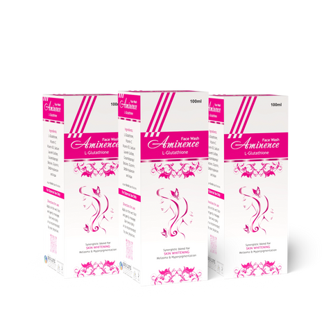 Aminence Face Wash – Vitamin C & Glutathione Face Cleanser Bio Life