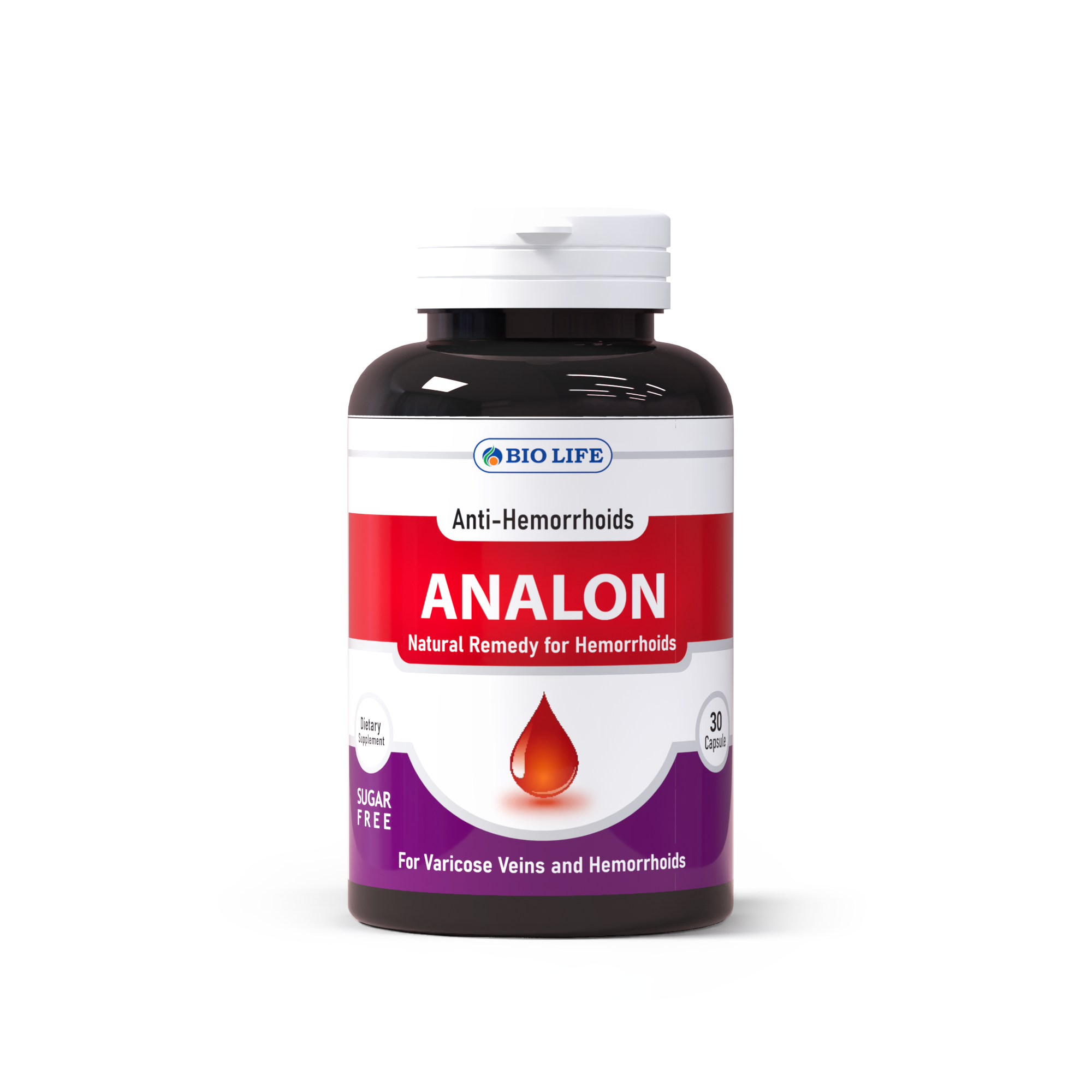 Analon – Hemorrhoids Tablets for Vein Health & Circulation Support Bio Life
