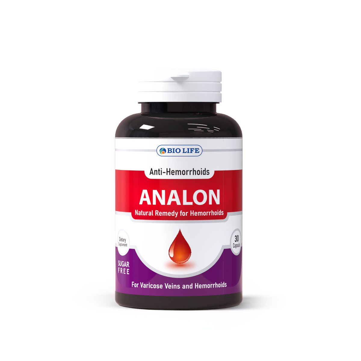 Analon – Hemorrhoids Tablets for Vein Health & Circulation Support Bio Life
