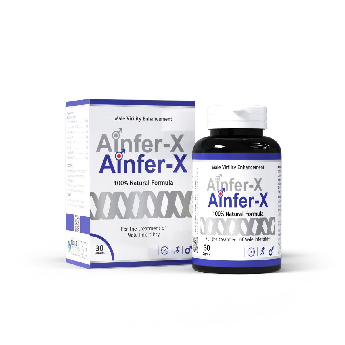 Men’s fertility supplements Ainfer-X Biolife