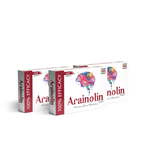 Biolife Arainolin Choline Bitartrate 500mg | Brain Health & Cognitive Support Bio Life