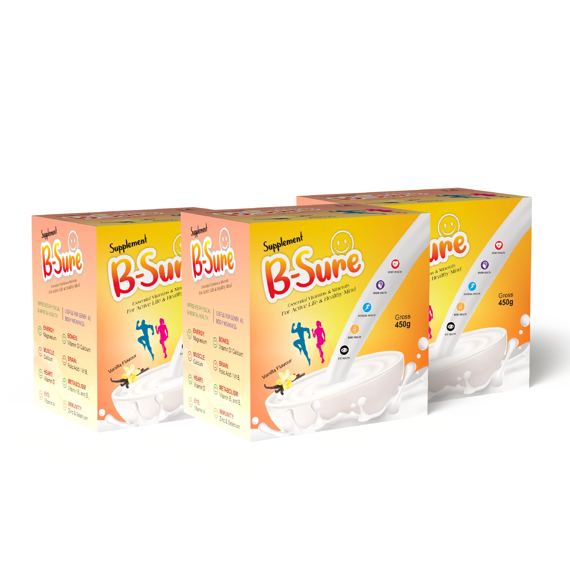 B-Sure Multivitamin Sachets – Multivitamin Supplements for Energy & Immunity Bio Life