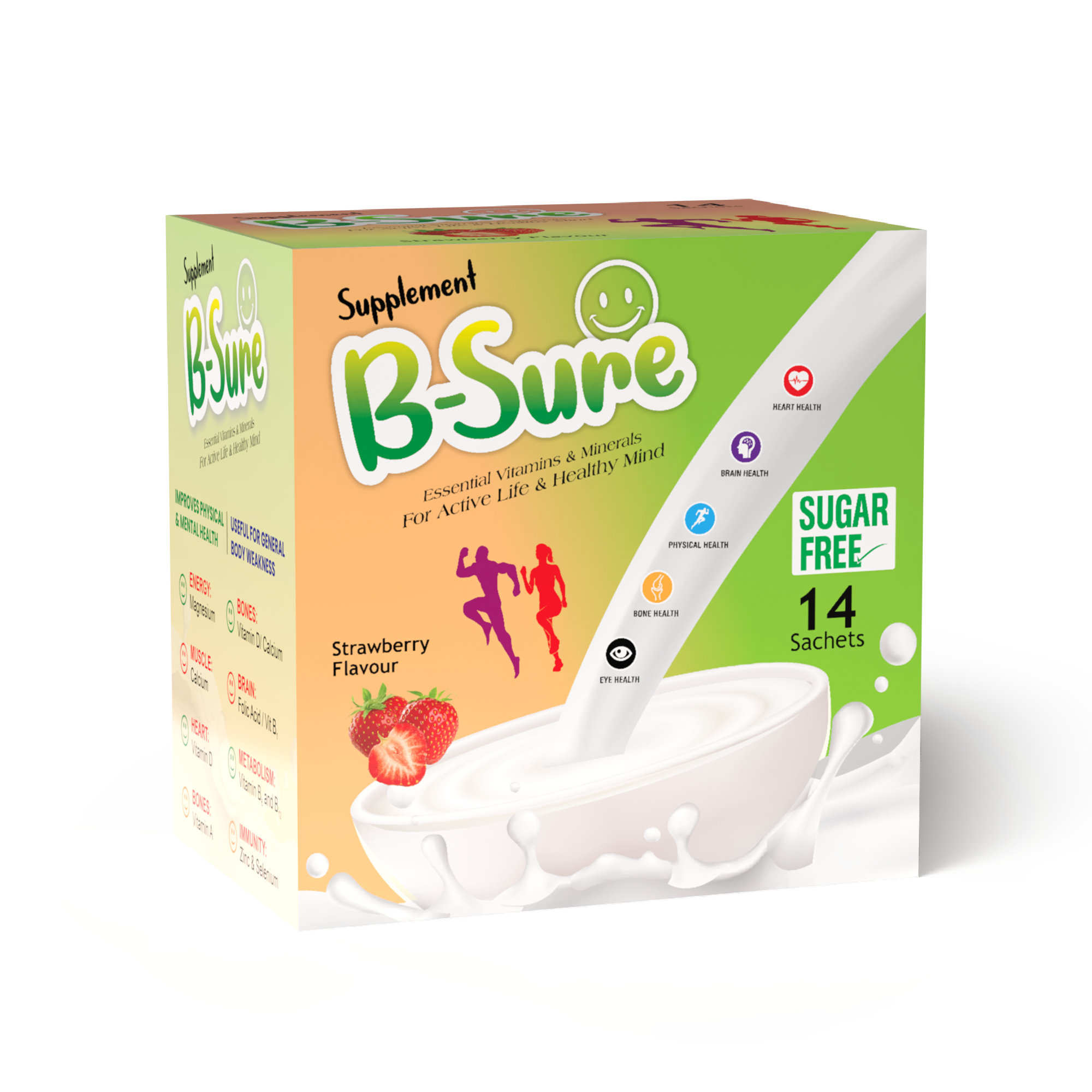 B-Sure Multivitamin Sachets – Multivitamin Supplements for Energy & Immunity Bio Life