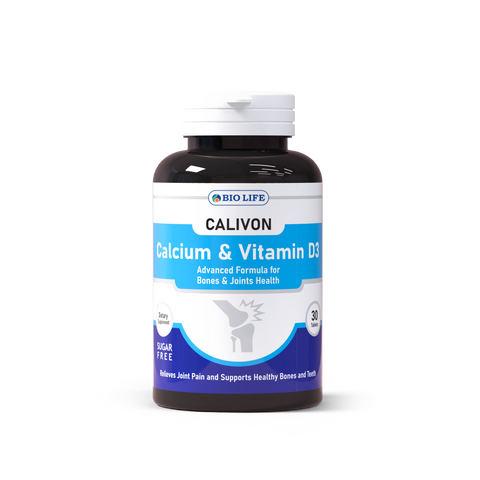 Calivon – Calcium Supplements Tablets for Bone & Joint Health Bio Life