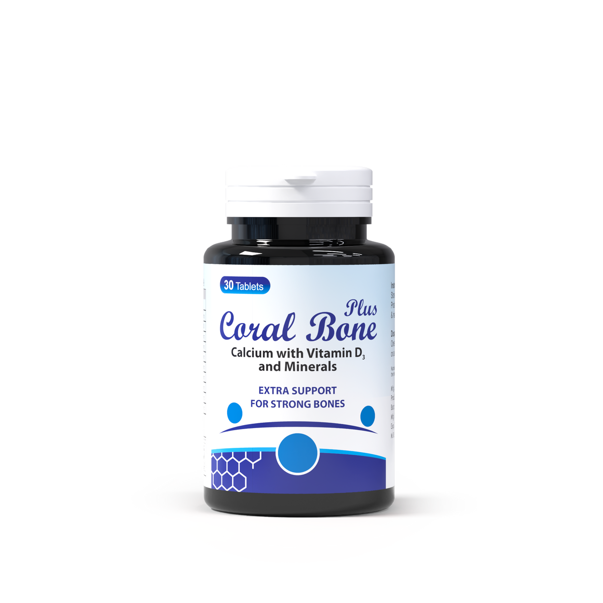 Biolife Coral Bone Plus calcium tablets with Vitamin D3, K2 and minerals – 30 tablets