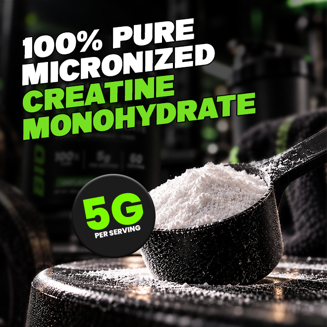 Creatine Monohydrate 300g – 100% Pure Micronized Unflavoured Creatine Powder | Biolife Bio Life