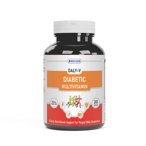 Biolife Daly-V Diabetic Multivitamin | Daily Nutritional Support