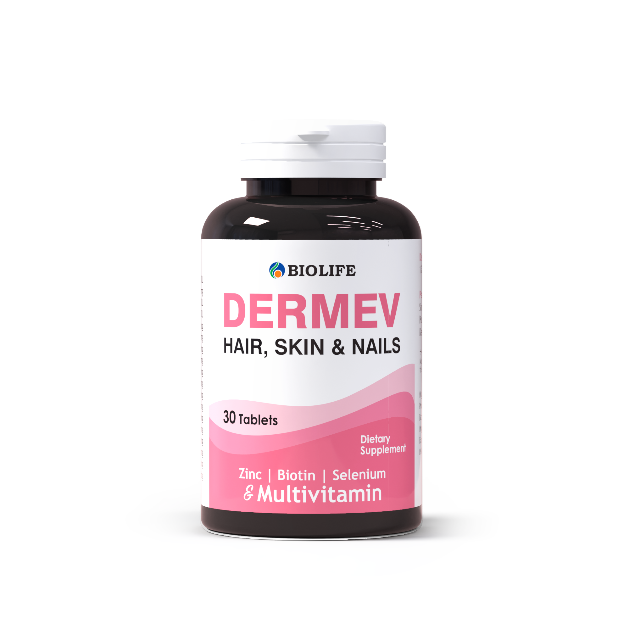 DERMEV – Biotin Tablets for Hair, Skin & Nails Bio Life