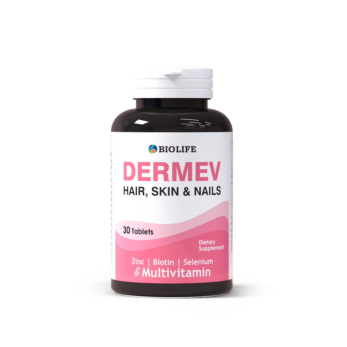 DERMEV – Biotin Tablets for Hair, Skin & Nails Bio Life