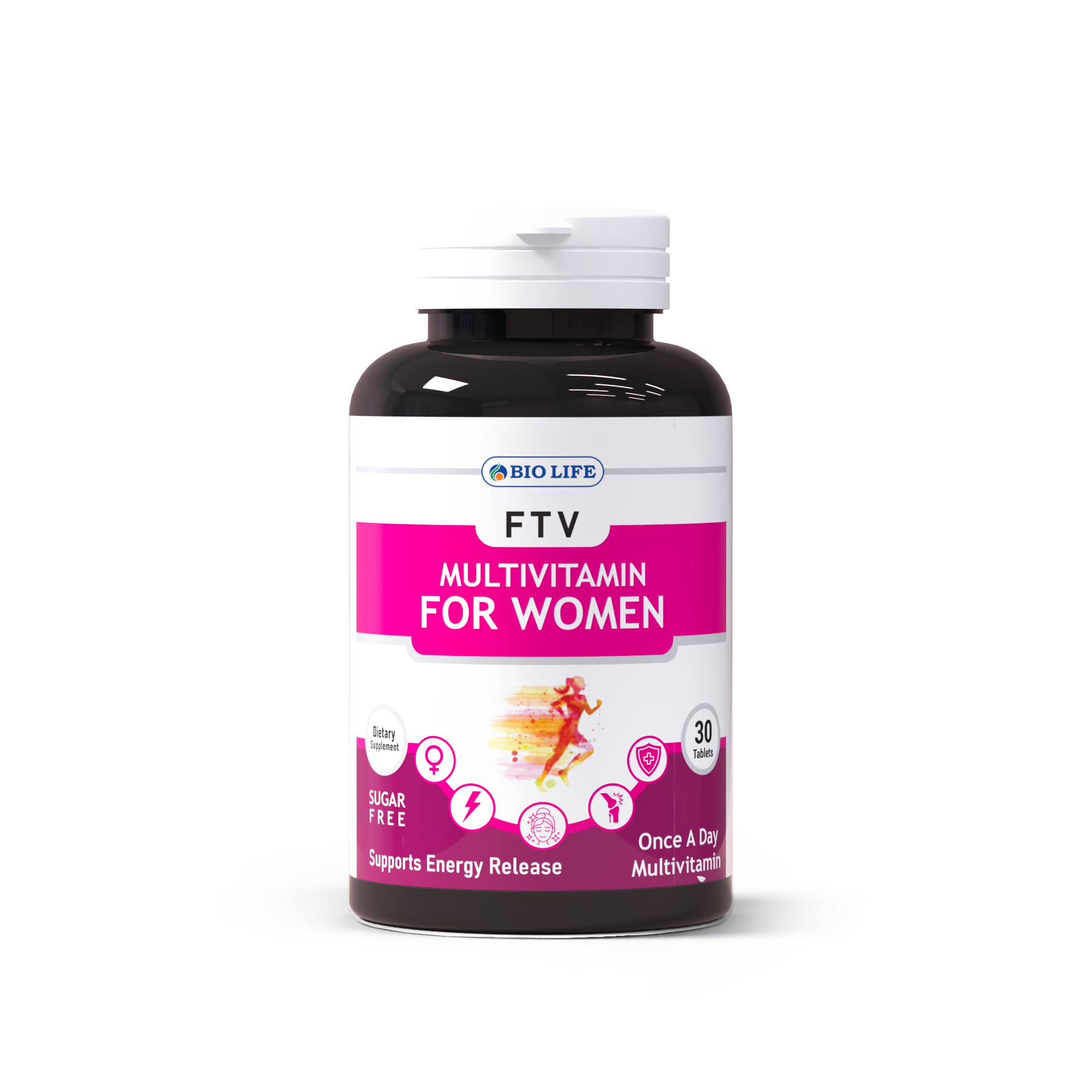Biolife FTV Multivitamin for Women | Daily Women's Health Support Bio Life