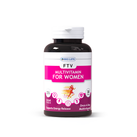 Biolife FTV Multivitamin for Women | Daily Women's Health Support Bio Life