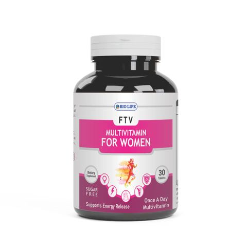 Biolife FTV Multivitamin for Women | Daily Women's Health Support