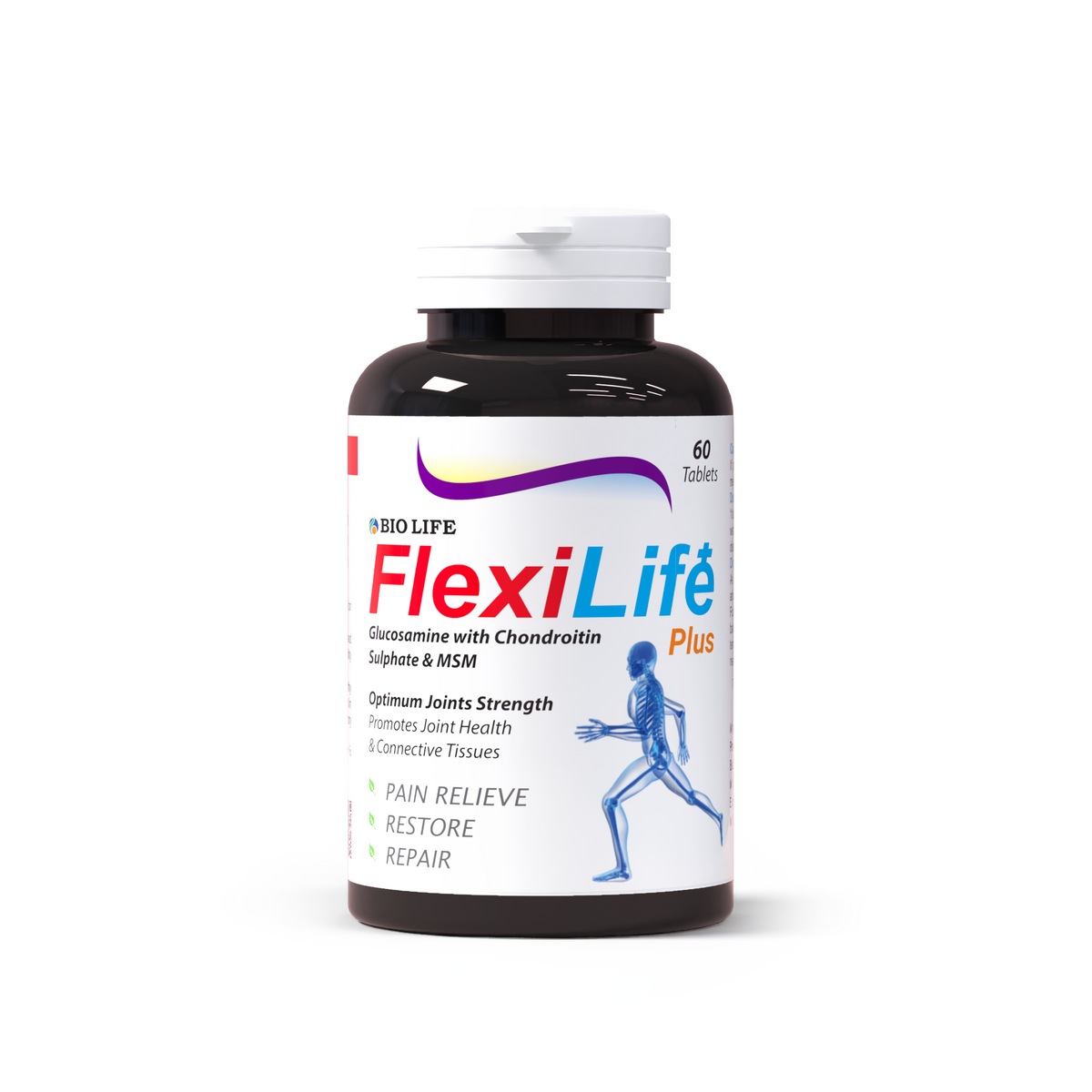 FlexiLife Plus – Joint Pain Tablets for Bone & Joint Support Bio Life