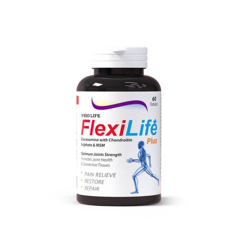 FlexiLife Plus – Joint Pain Tablets for Bone & Joint Support Bio Life