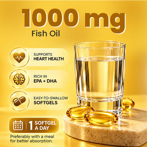Biolife Omega-3 Fish Oil 1000mg | Heart, Brain & Joint Support Bio Life