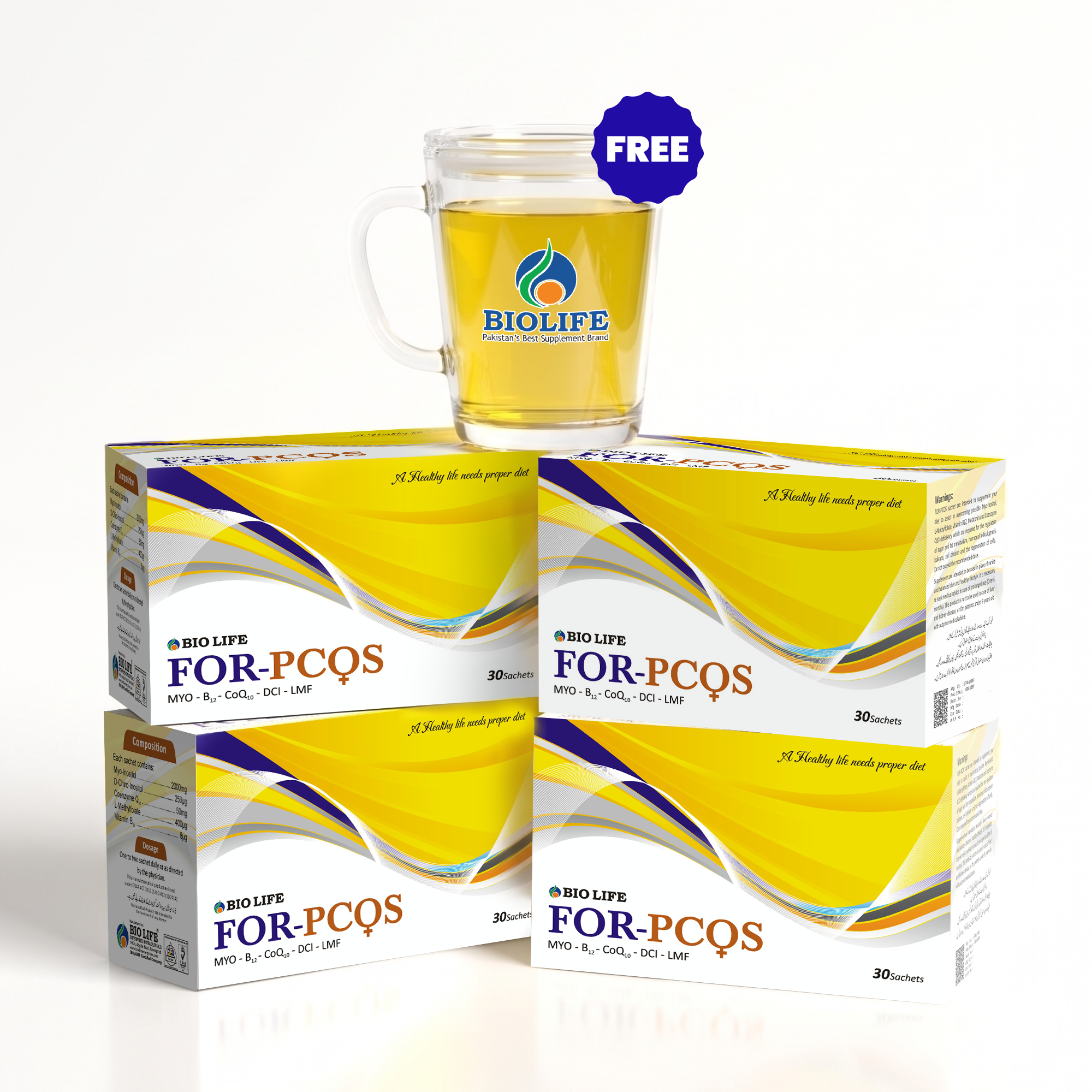 Biolife PCOS Sachet  ( Pakistan’s No.1 Pcos support ) Bio Life