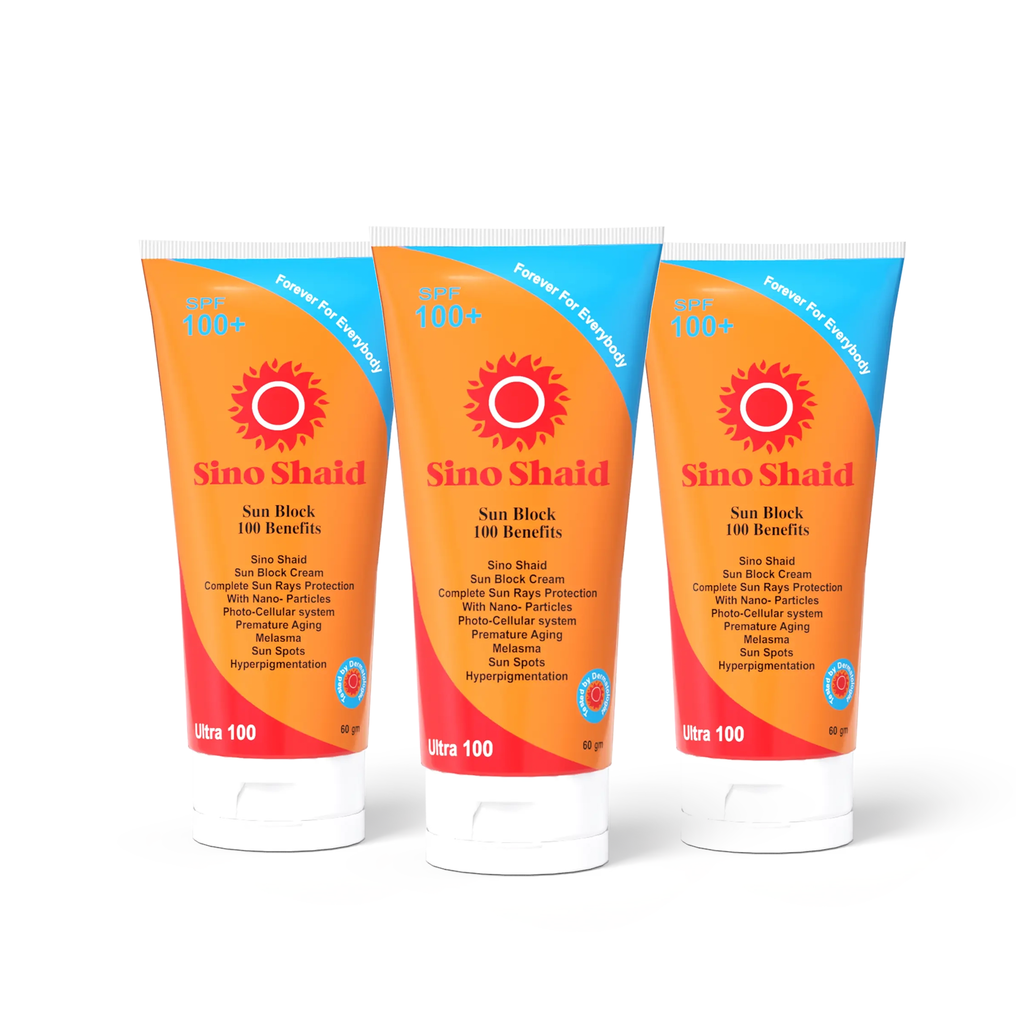 Sino Shaid SPF 100+ – Sun Block for Oily Skin & Daily Protection Bio Life