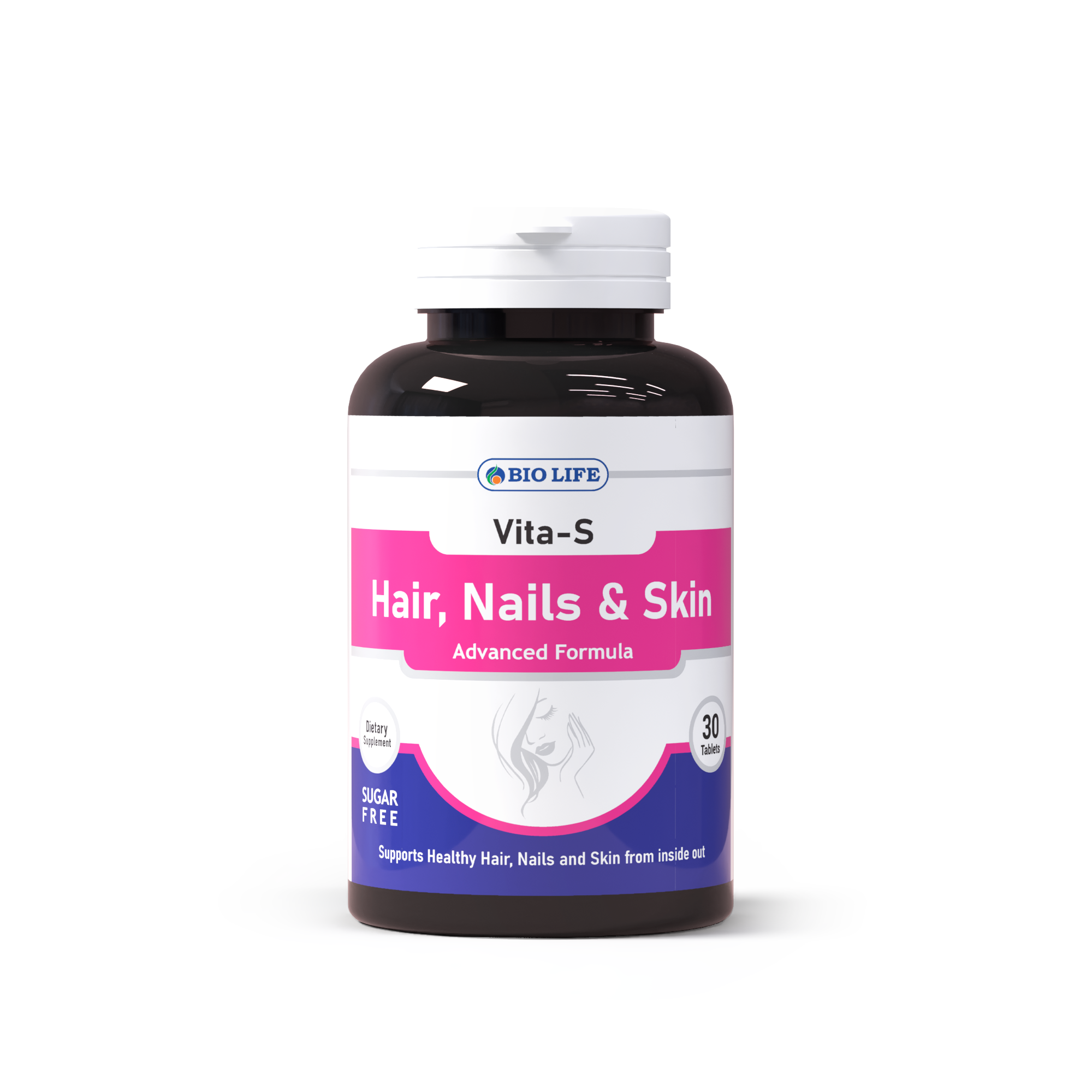 Vita-S – Biotin Vitamins for Hairs, Nails & Skin Health Bio Life