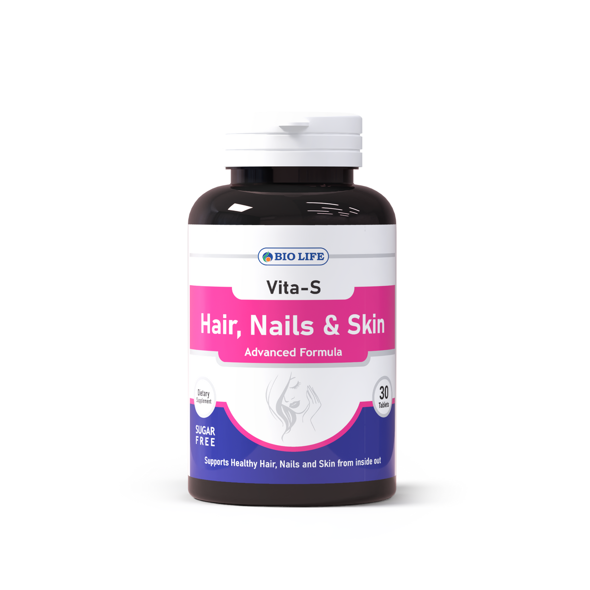 Vita-S – Biotin Vitamins for Hairs, Nails & Skin Health Bio Life
