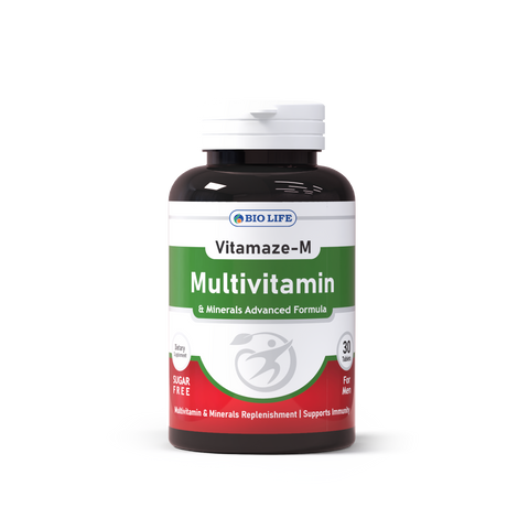 Vitamaze-M Multivitamin Tablets for Men Bio Life