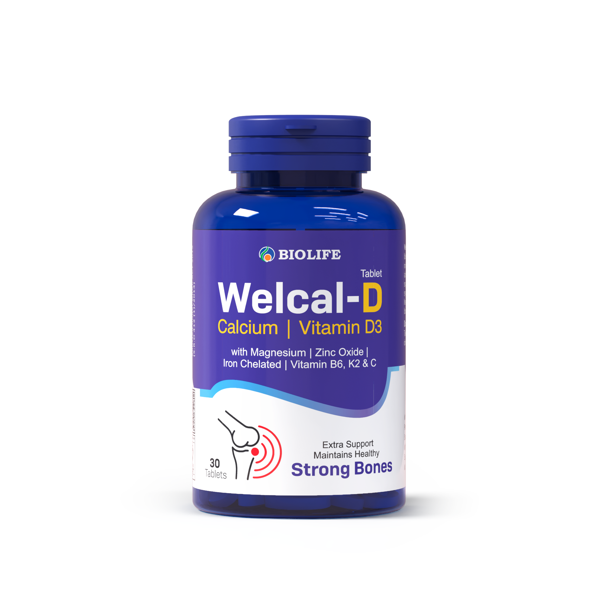 Welcal-D Calcium & Vitamin D3 Tablets – Best Vitamin D3 Supplements Bio Life