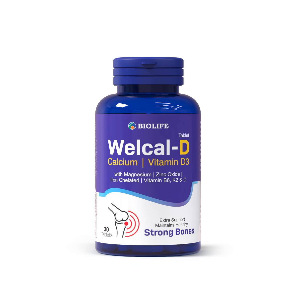 Welcal-D Calcium & Vitamin D3 Tablets – Best Vitamin D3 Supplements Bio Life