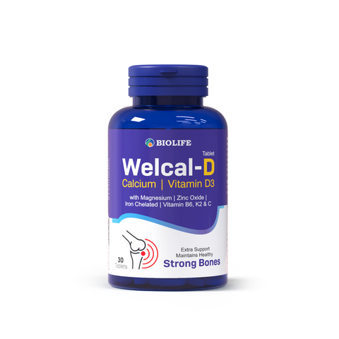 Welcal-D Calcium & Vitamin D3 Tablets – Best Vitamin D3 Supplements Bio Life