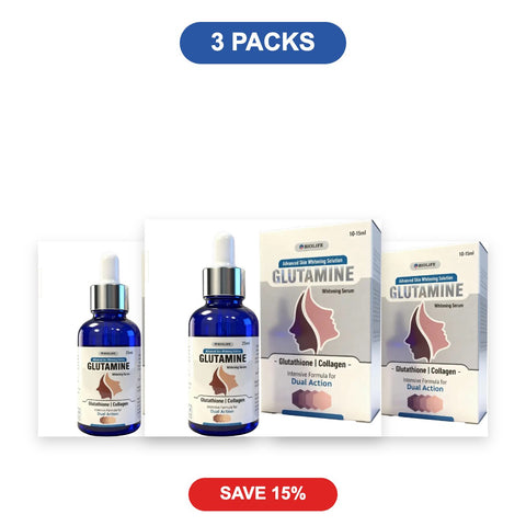 Glutathione Skin Whitening Serum - 3 Packs