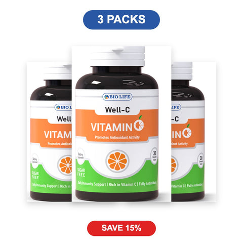 Well-C Vitamin C - 3 Packs